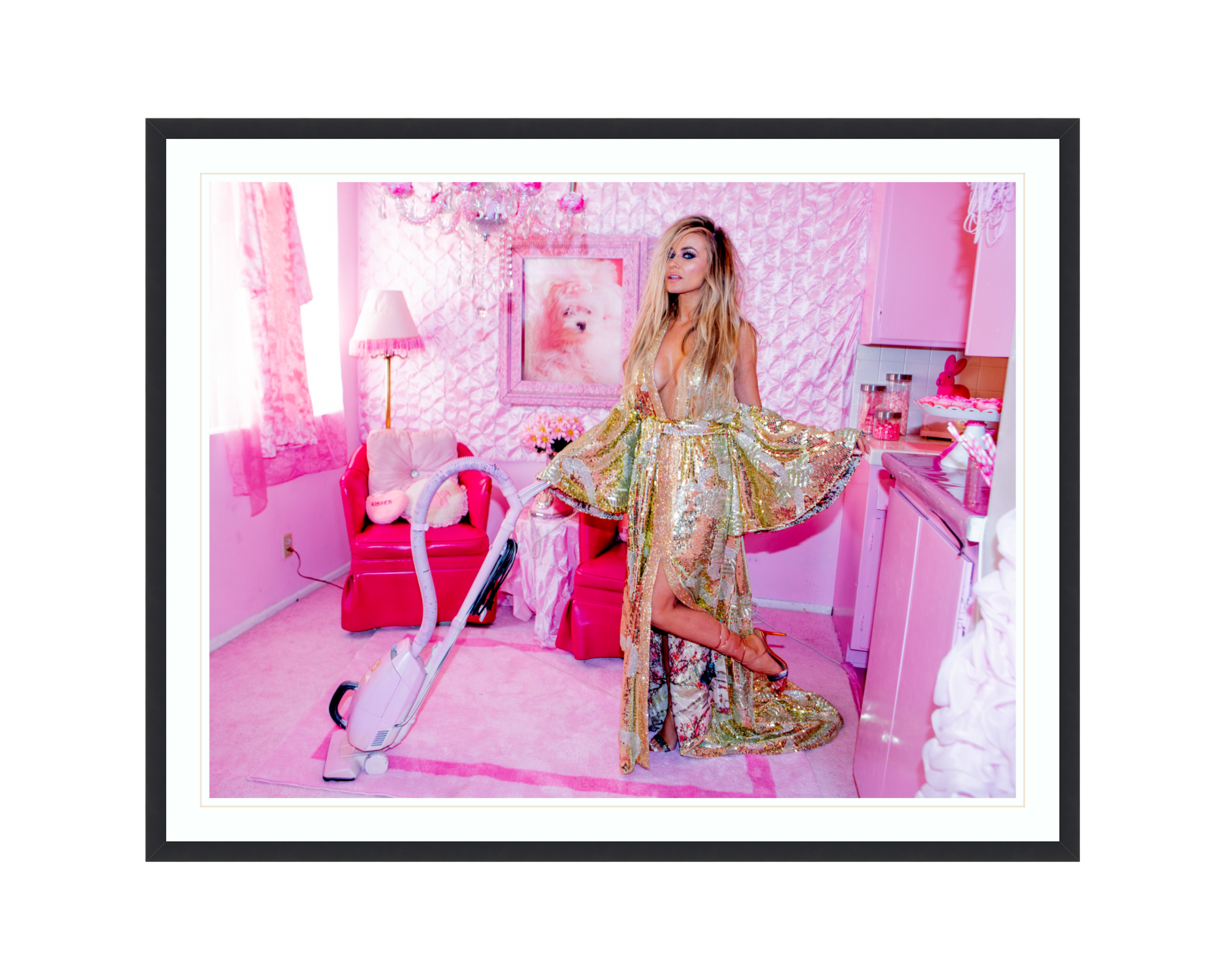 Pretty in Pink. Carmen Electra, West Hollywood, 2017 by Mariann Vik Johansen