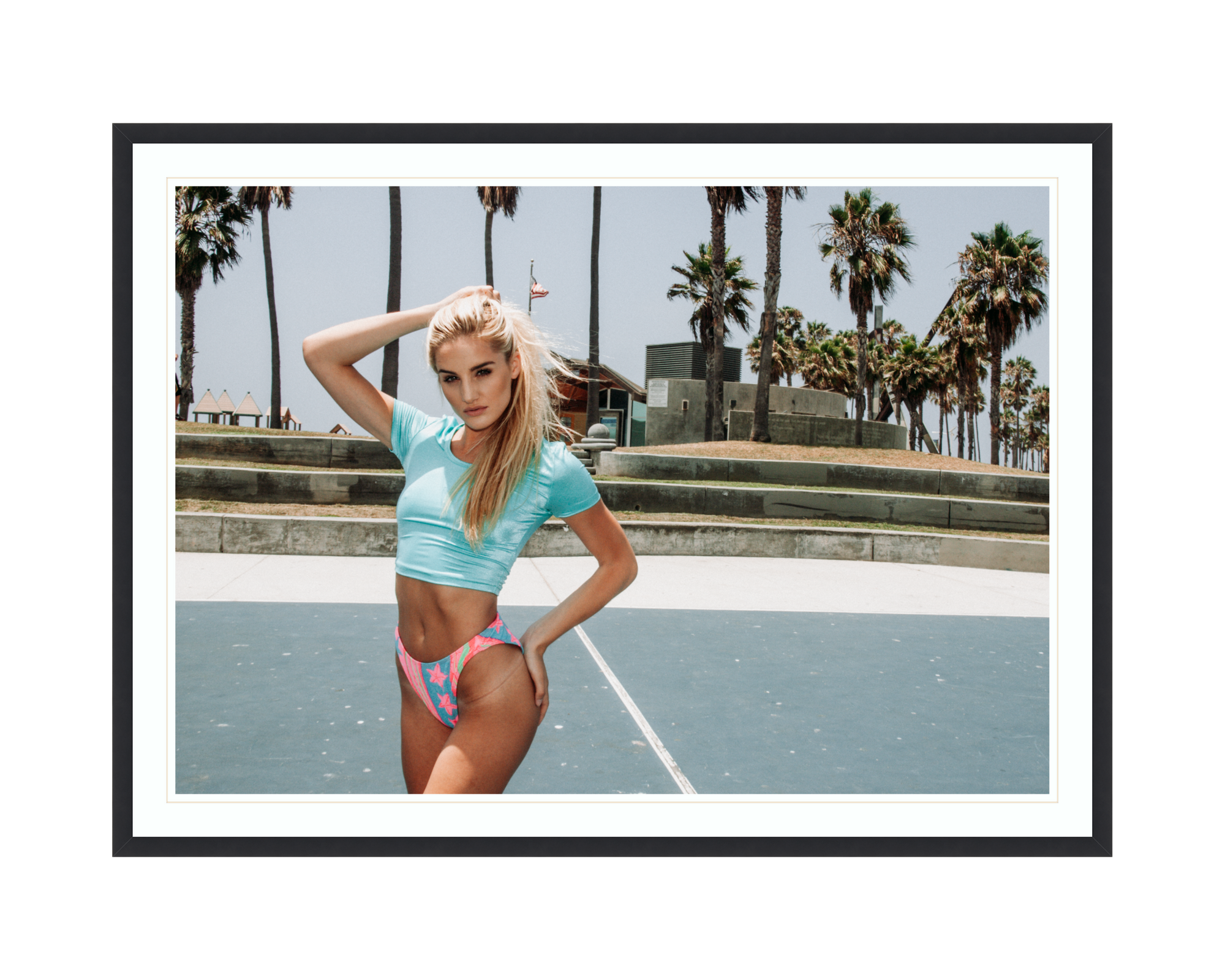 Vintage. Emily Palos, Venice Beach, 2014 by Mariann Vik Johansen